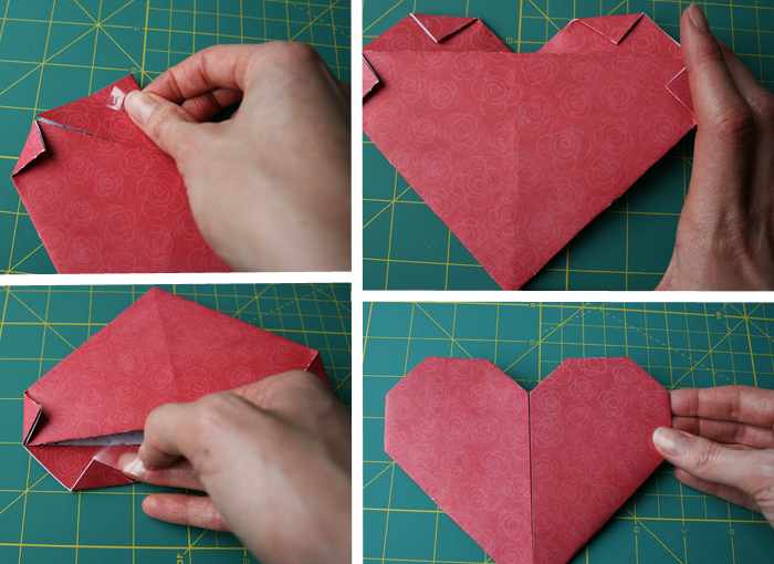 Как сделать сердце из бумаги (7 лучших мастер-классов + шаблоны)