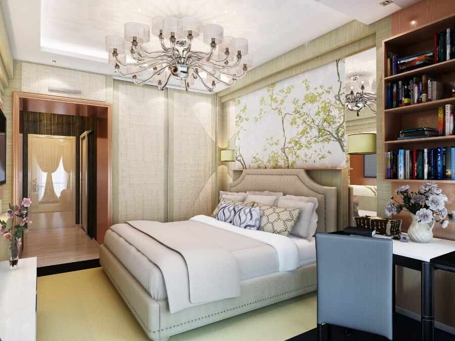 Дизайн американской спальни