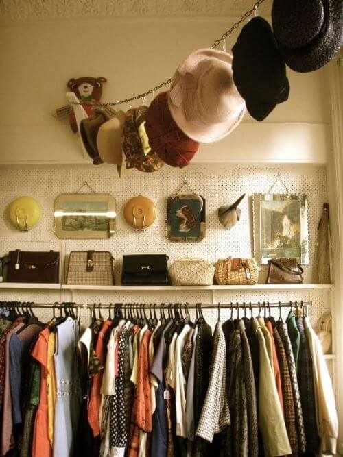 Одежда в шкафу