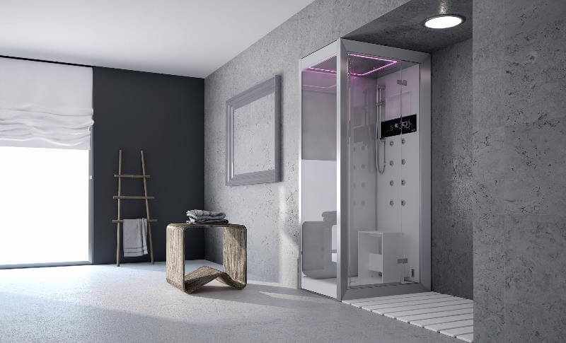 Дизайн интерьера душевой комнаты
