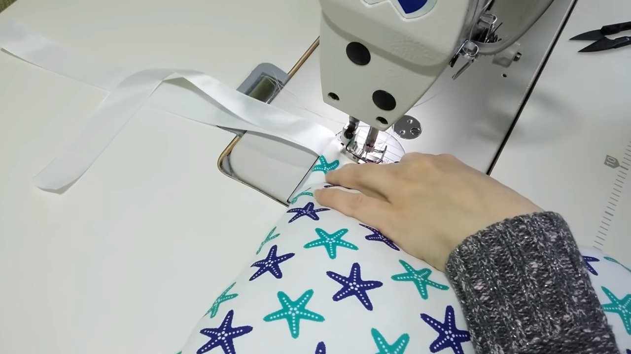 Процесс шитья