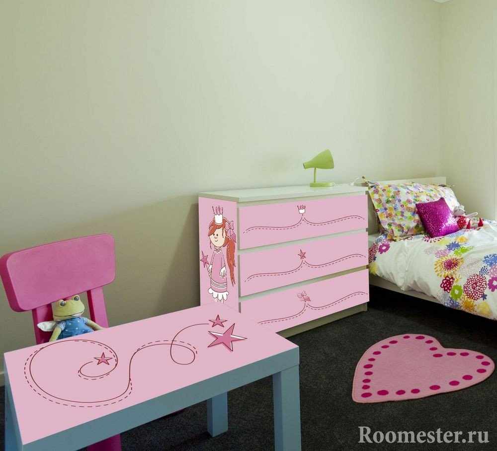 Мебель в детской комнате