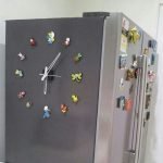 Часы из магнитов для кухни