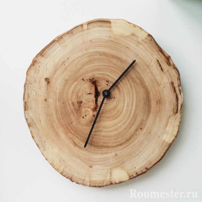 Циферблат для настенных часов из дерева