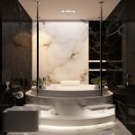 Роскошная ванная в частном доме