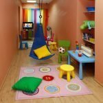 Цветная мебель в детской