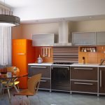 Кухонный гарнитур в стиле минимализма