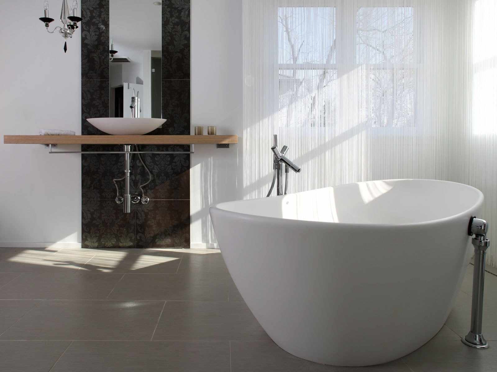 Роскошь и простота в дизайне ванной