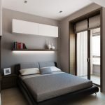 Стильный интерьер спальни в квартире