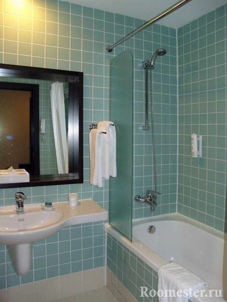 Дизайн маленькой ванной комнаты 