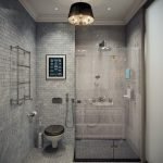 Стильный интерьер ванной комнаты 6 кв. м.
