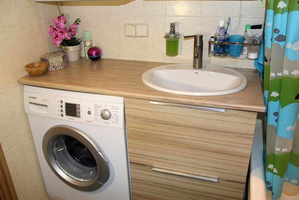 Планировка ванной комнаты со стиральной машинкой