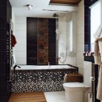 Мозаика на ванне