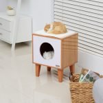 Домашняя будка для кошки