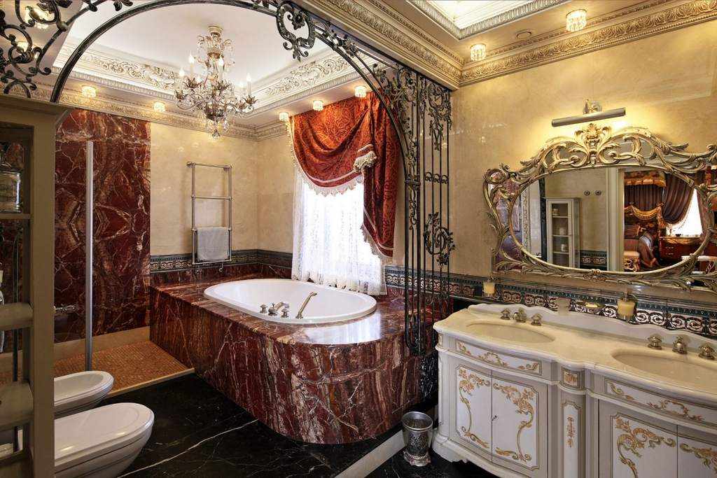 Ванная в дворцовом стиле