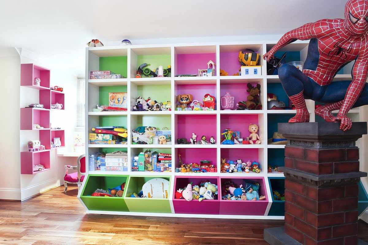 Организация игрушек в детской