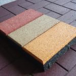 Тротуарная плитка с резиновым наполнителем