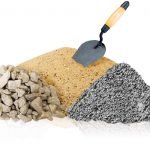 Песок, щебень, цемент