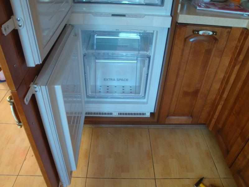 Монтаж холодильника