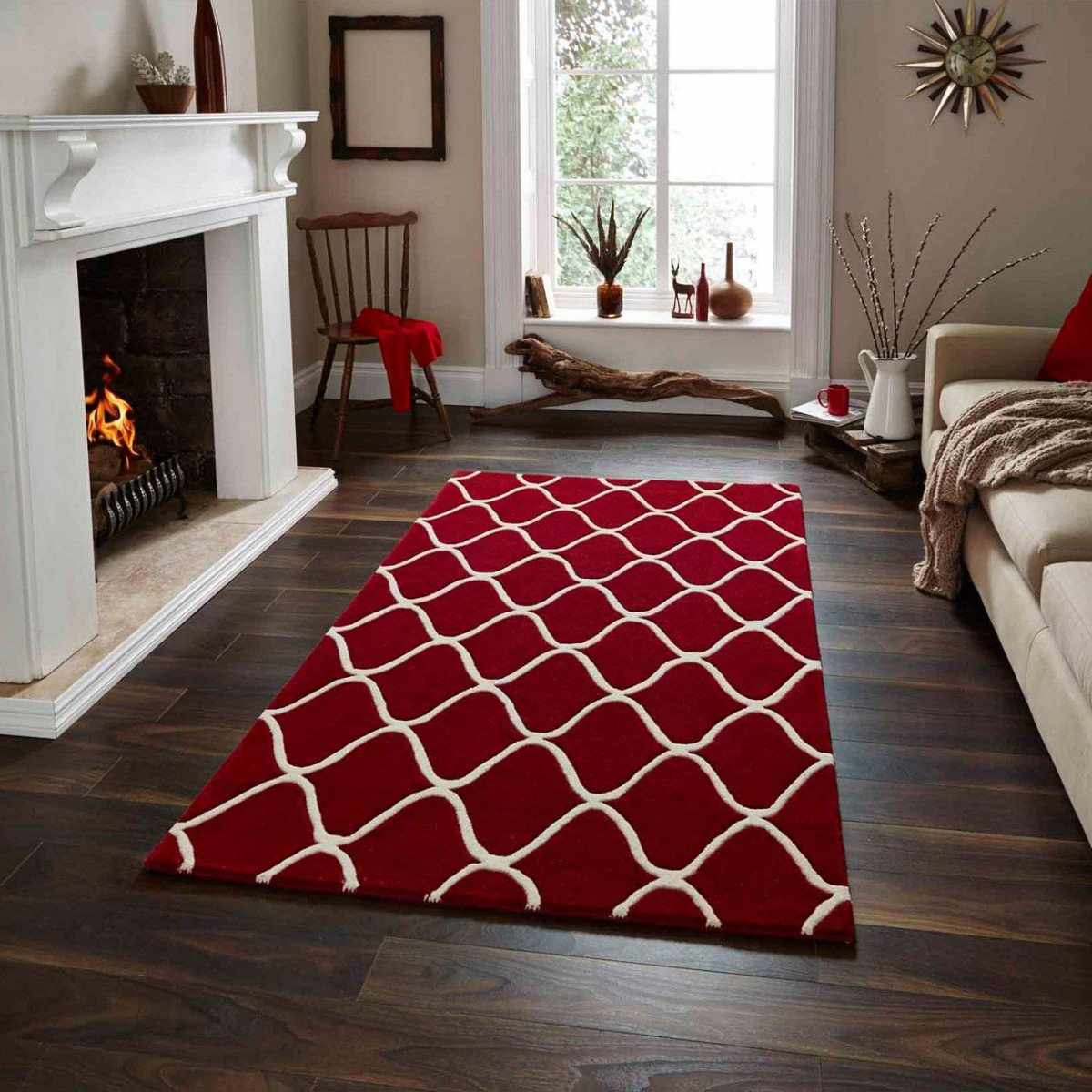Интерьер с ковром