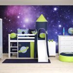 Комната для ребенка в стиле космоса