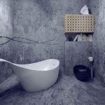 Применение декоративной штукатурки для стен в ванной комнате