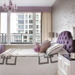 Спальня в фиолетовых оттенках