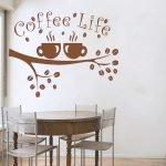 Нарисованные чашки с кофе
