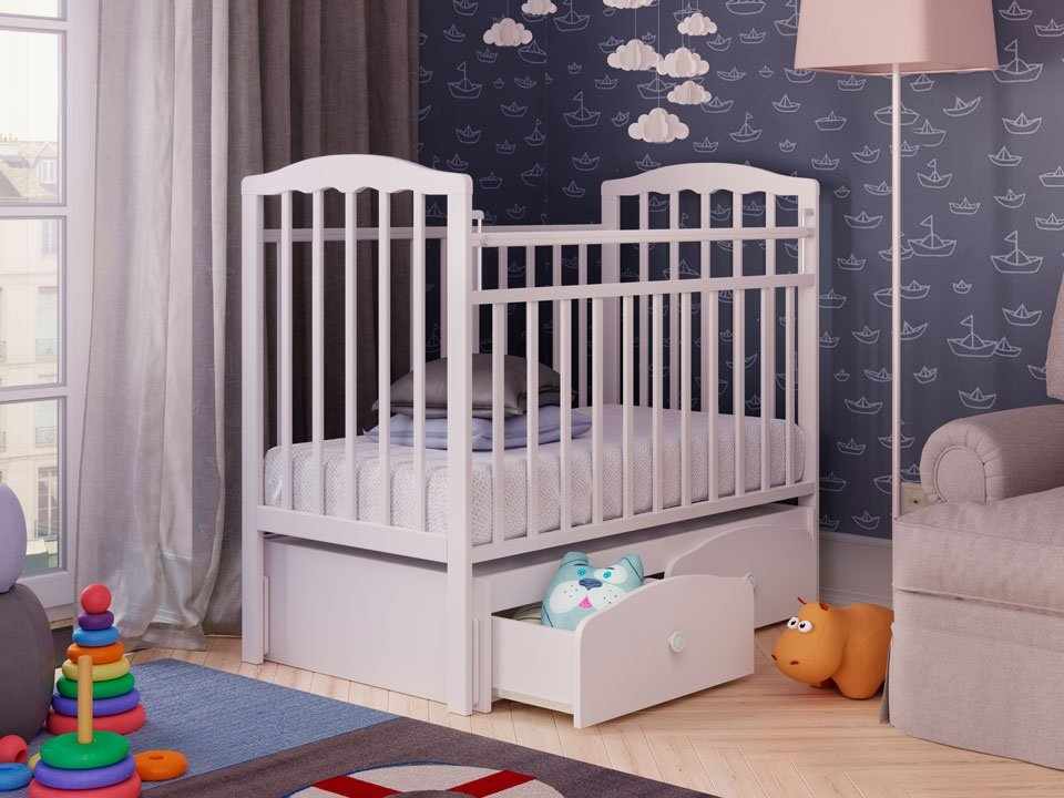 Кроватка для ребенка от 0 до 3 лет