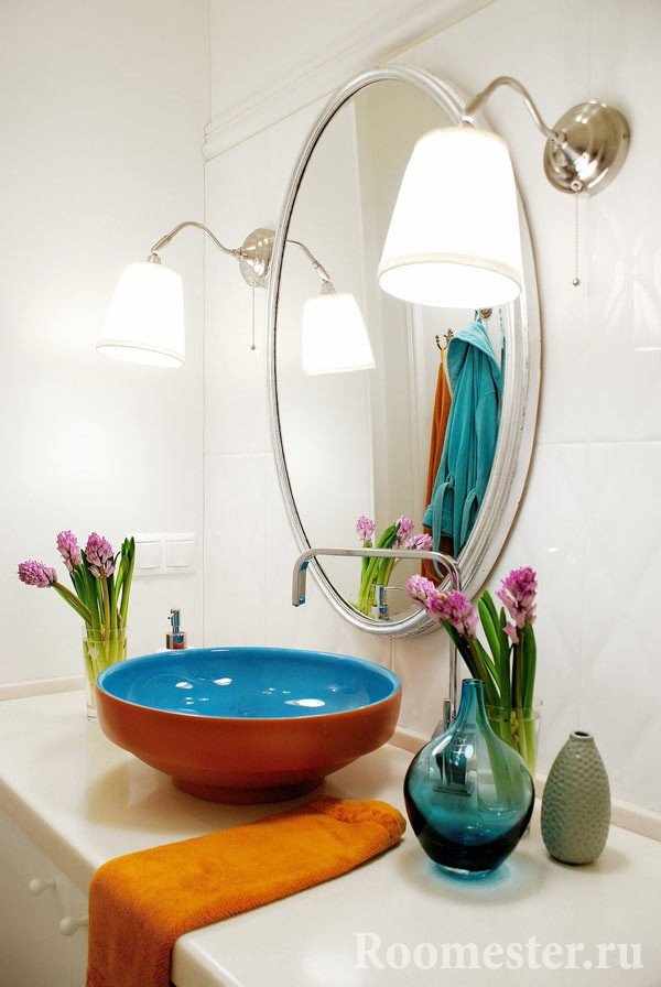 Аромат гиацинтов наполнит ванную приятным запахом